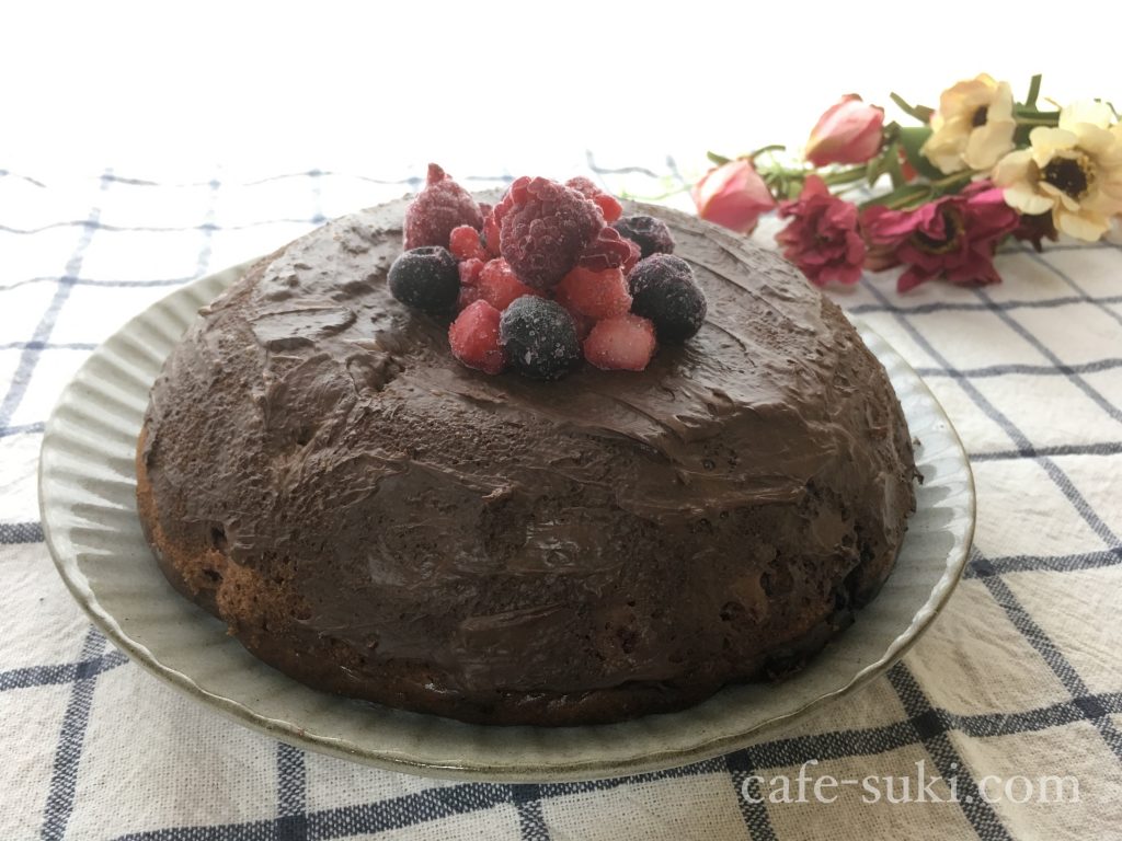 ホットクックとホットケーキミックスで作れる簡単ケーキのレシピをご紹介 アレンジもしやすいので おすすめ 晴れ家カフェ